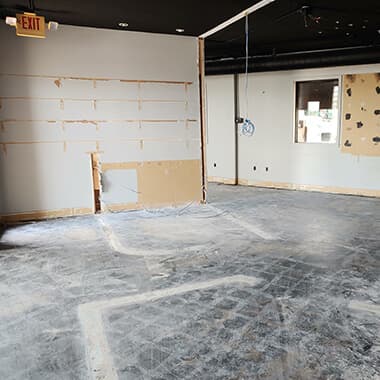 Framing and drywall